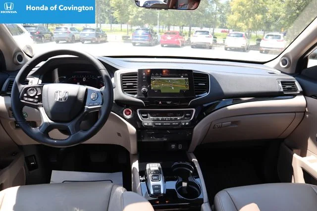 Certified Used 2021 Platinum White Pearl Honda 2WD Touring image 25