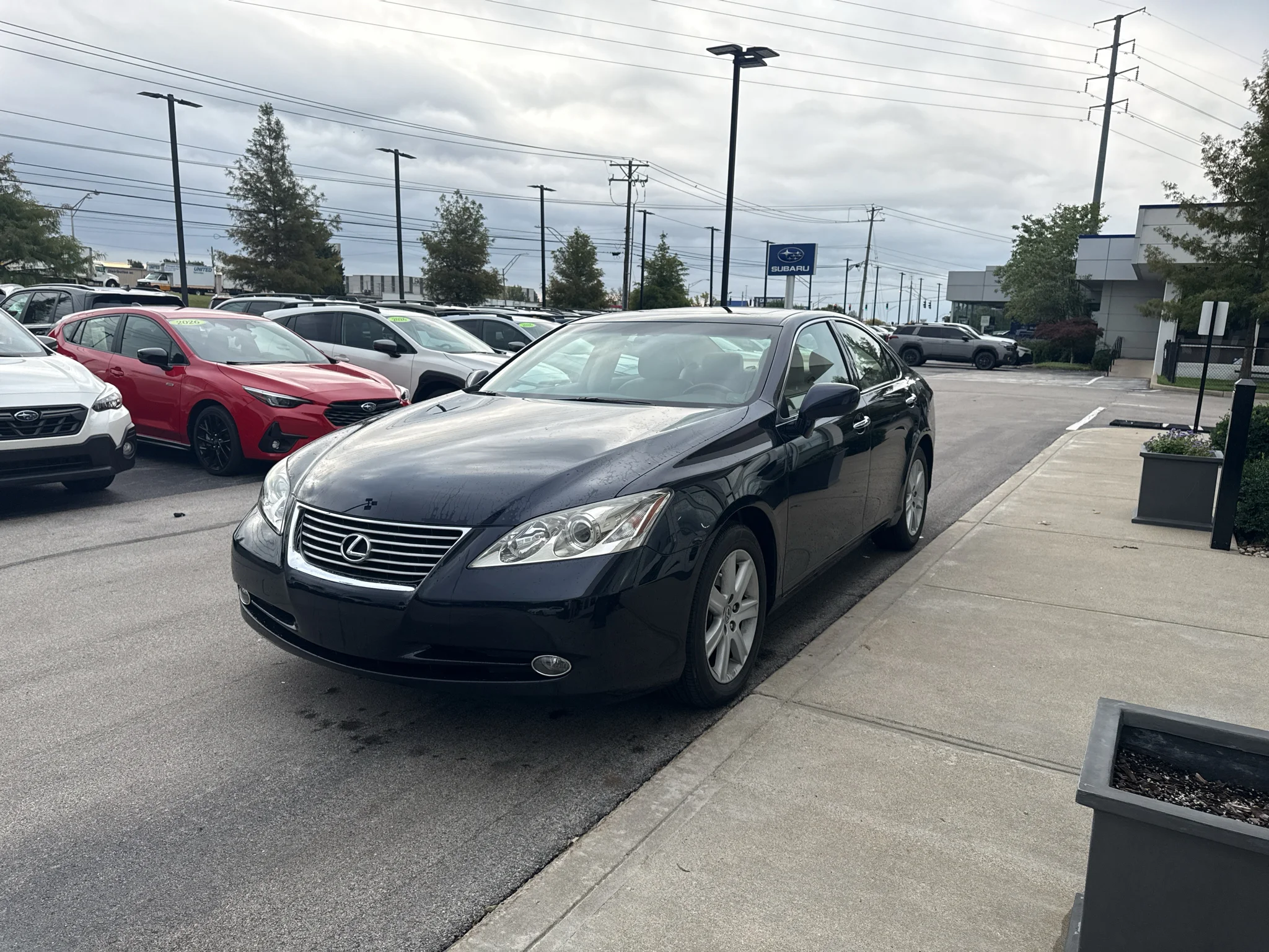 Used 2008 Black Sapphire Lexus Base image 7
