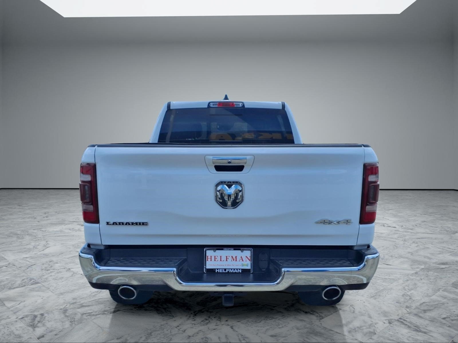 Used 2022 Bright White Clearcoat Ram Laramie image 6