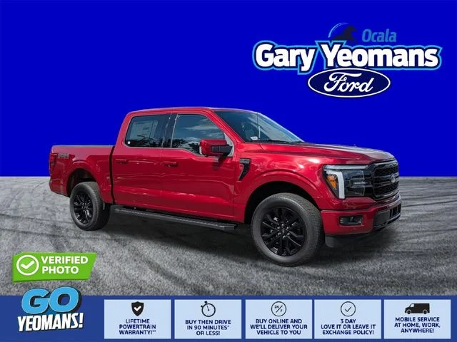 New 2026 Ruby Red Metallic Tinted Clearcoat Ford Lariat® image 1