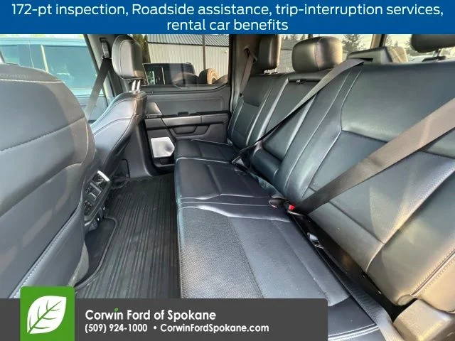 Used 2024 Agate Black Metallic Ford Lariat image 7