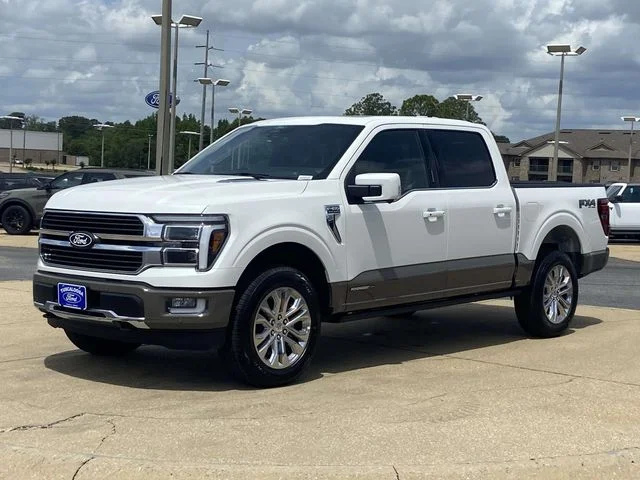 New 2026 Star White Metallic Tri-Coat Ford King Ranch image 5