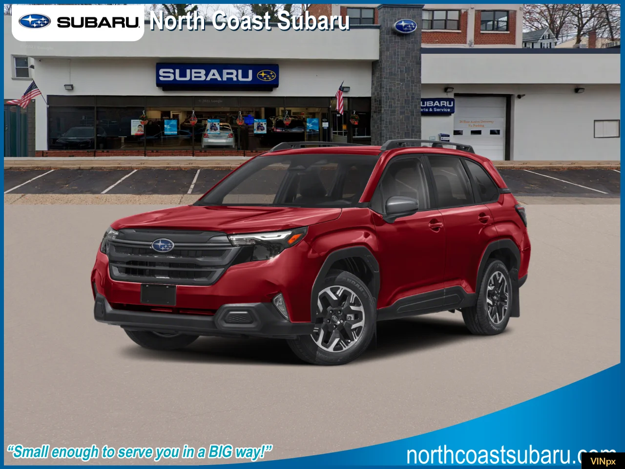 New 2026 CRIMSON RED PEARL Subaru Premium image 1