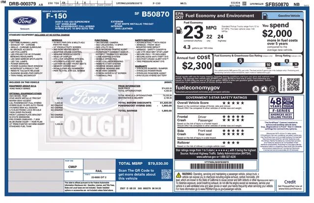 Certified Used 2025 Star White Ford King Ranch image 46