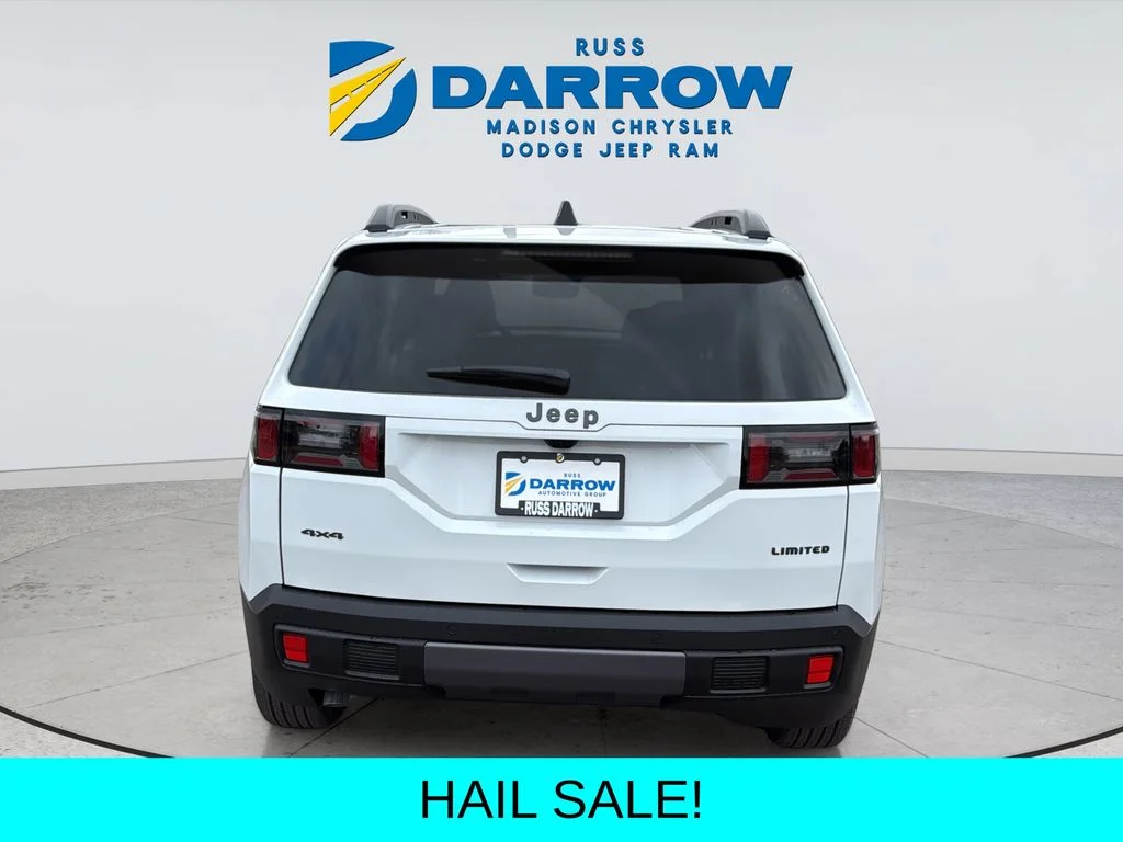 New 2026 Bright White Clear-Coat Exterior Paint Jeep Limited image 4