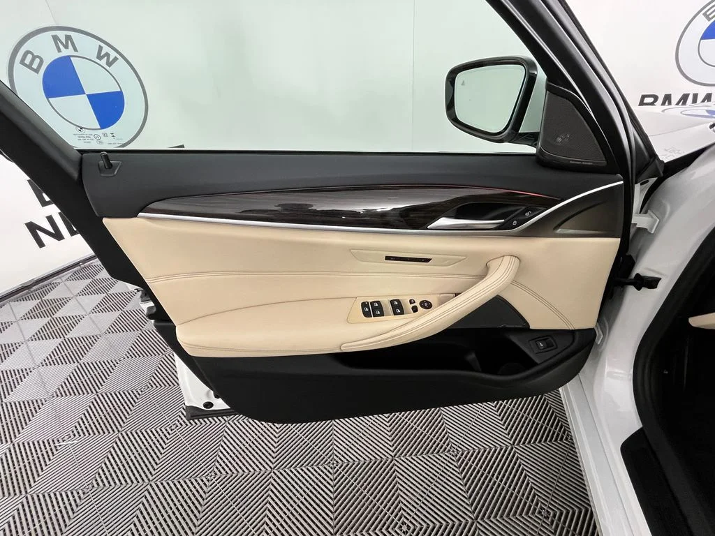Certified Used 2023 Mineral White Metallic BMW 530i xDrive image 24