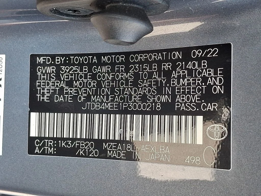 Used 2023  Toyota LE image 26