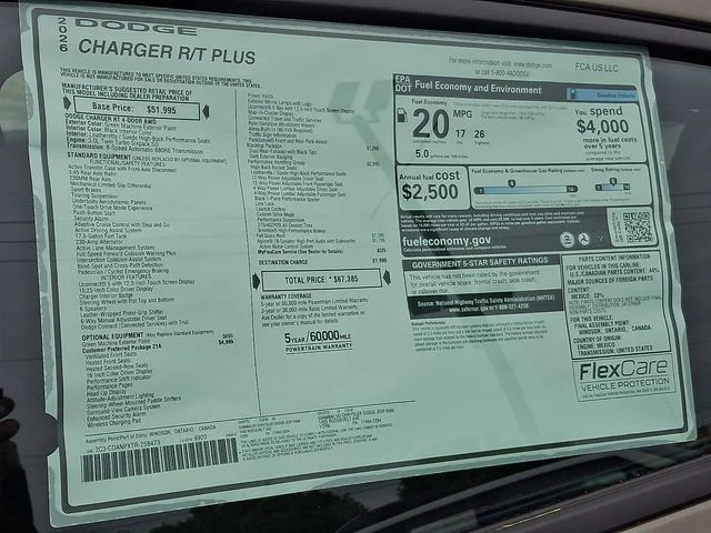 New 2026 Green Dodge R/T Plus image 23