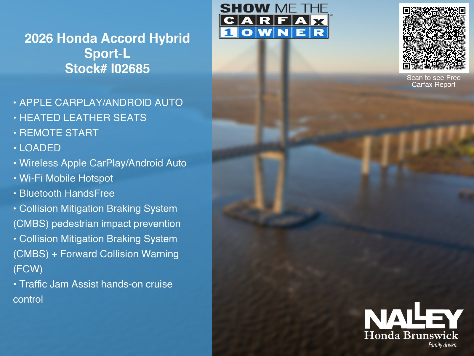 2026 Honda Accord Hybrid Sport-L - Photo 7