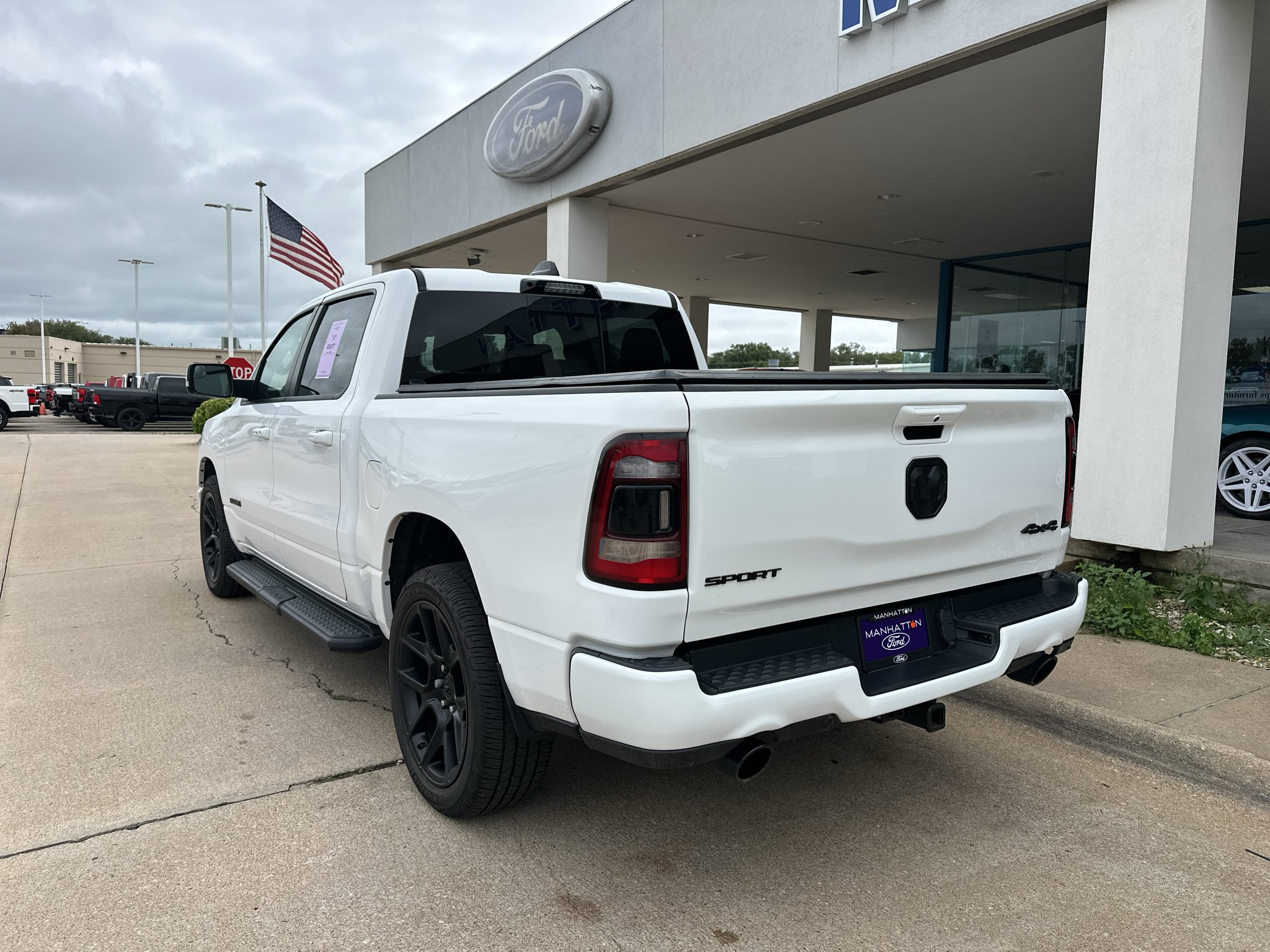 Used 2021 Bright White Ram Sport image 32