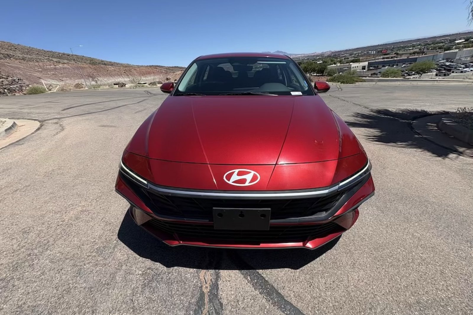 Used 2024 Ultimate Red Hyundai SEL image 9