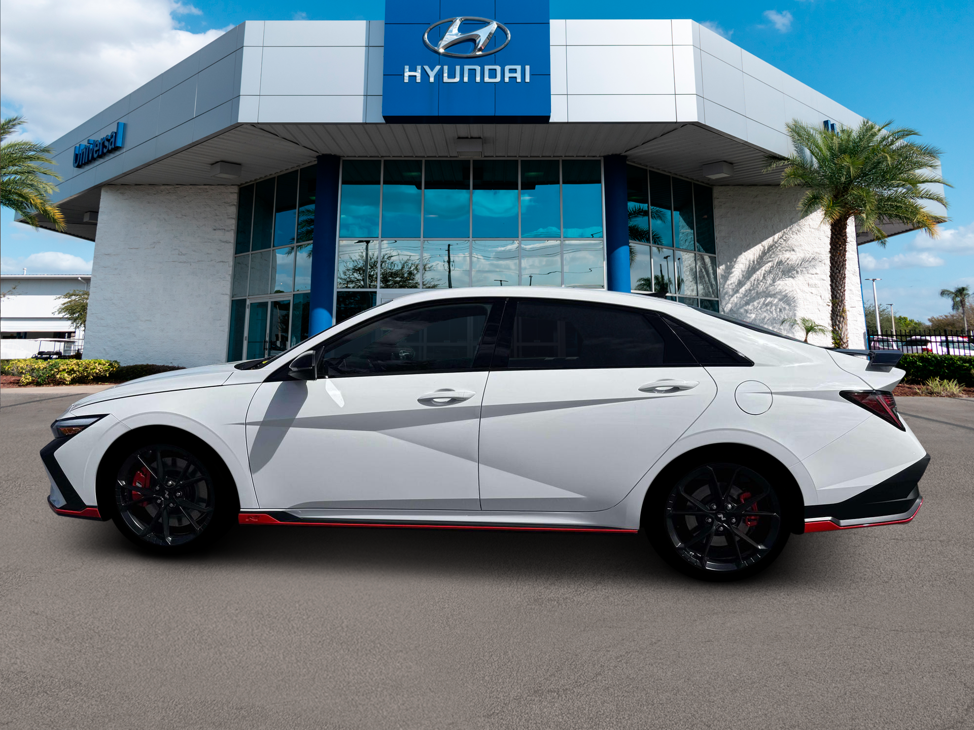 New 2026 White Hyundai Sedan image 3