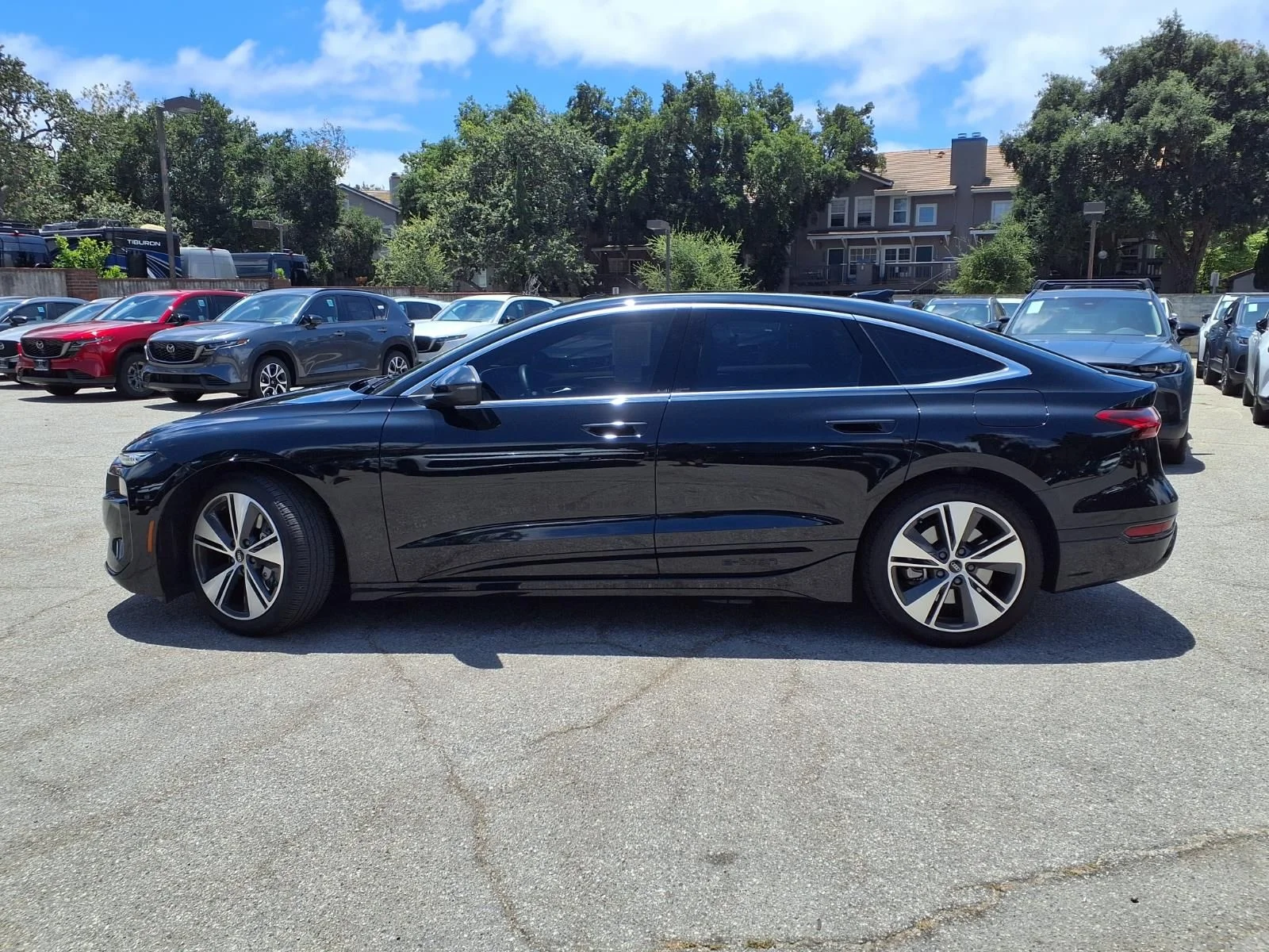 Used 2025 Black Audi Premium Plus image 3