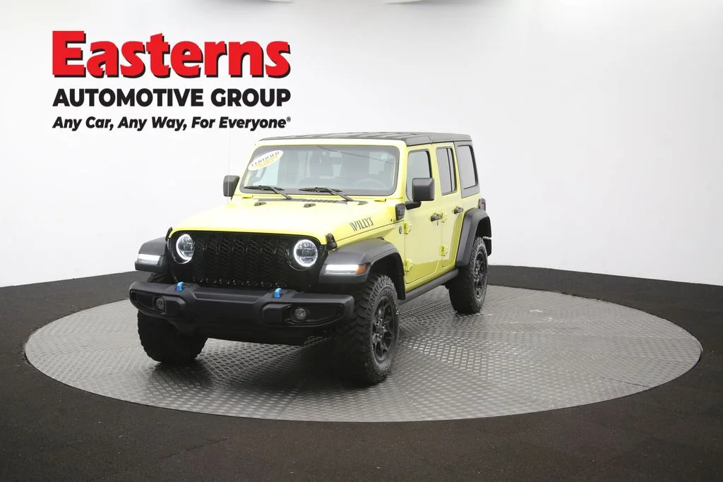 Used 2023 Yellow Jeep Willys 4xe image 54