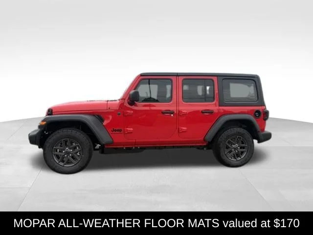 New 2026 Firecracker Red Clear-Coat Exterior Paint Jeep Sport S image 6