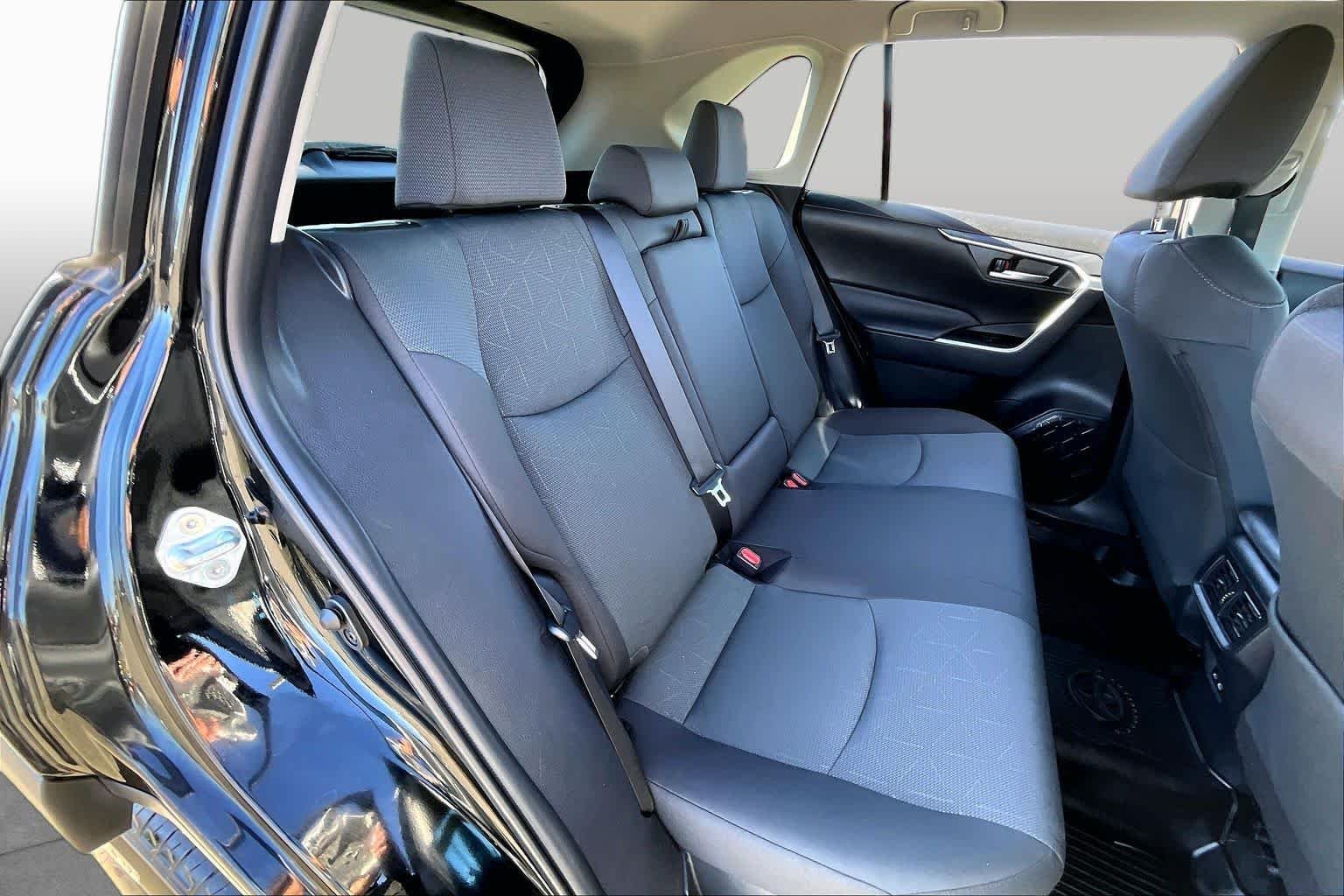 Certified Used 2025 Midnight Black Metallic Toyota Hybrid XLE image 19