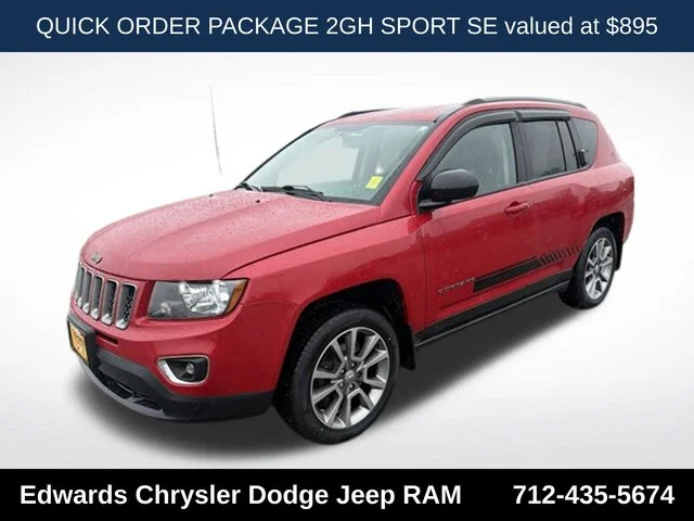 Used 2017 Red Jeep Sport image 3