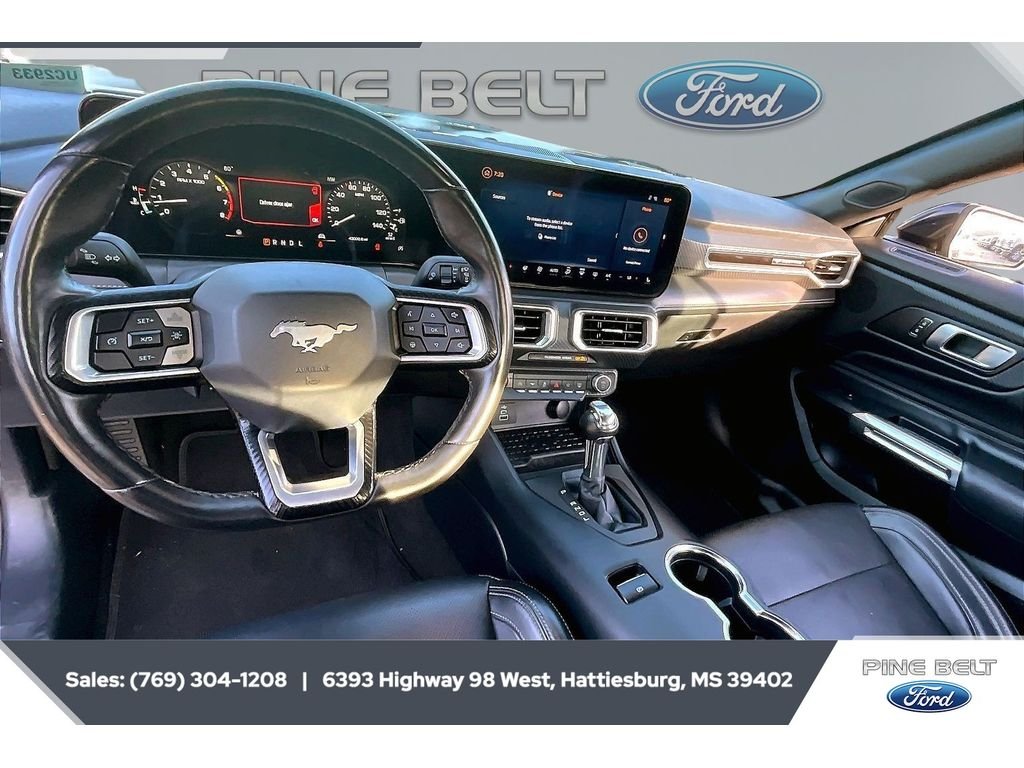 Used 2024 BLACK Ford EcoBoost Convertible image 13