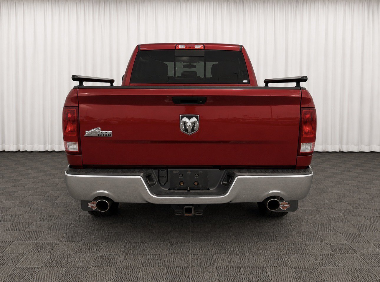 Used 2012 Deep Cherry Red Crystal Pearl Ram Big Horn image 4