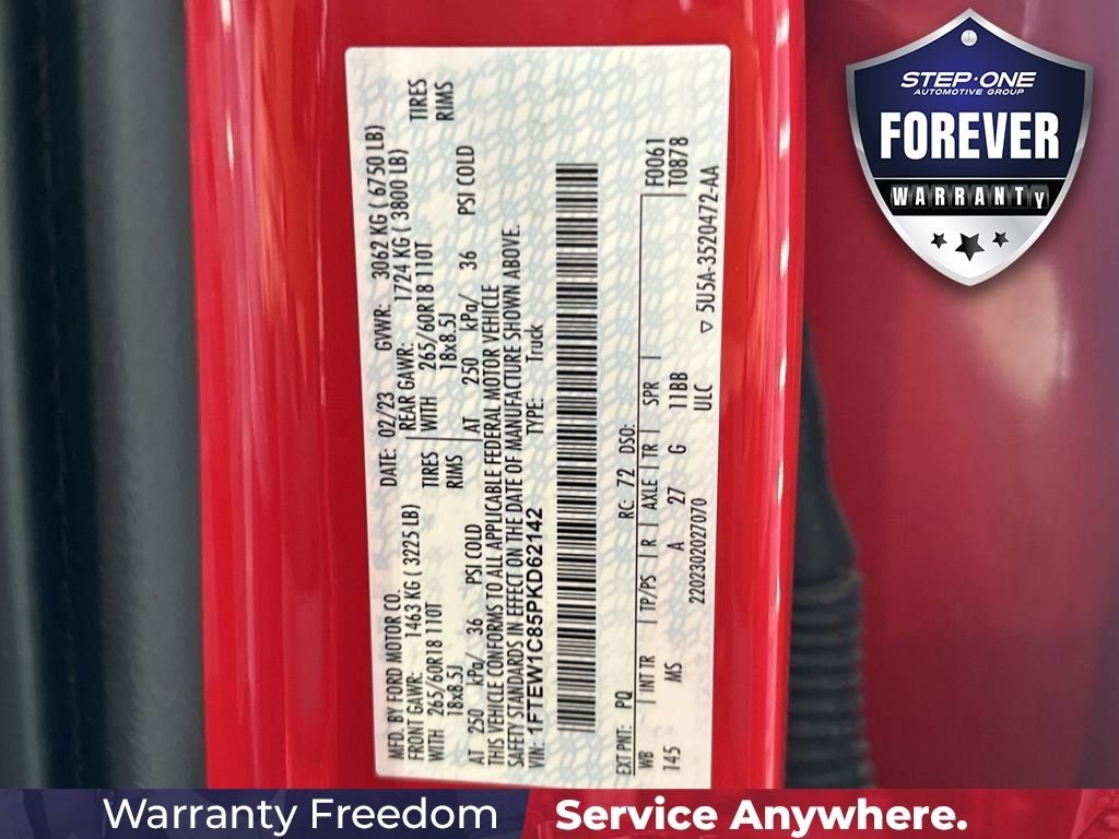 Used 2023 Red Ford XLT image 41