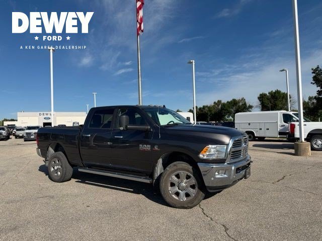 Used 2018 Granite Crystal Clearcoat Metallic Ram Big Horn image 1