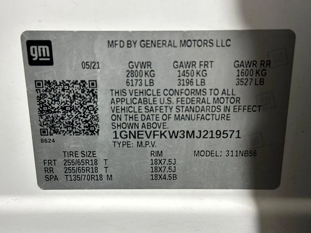 Used 2021 Summit White Chevrolet LS image 18