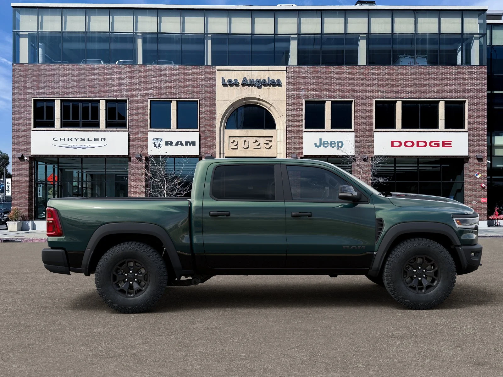 New 2026 Serrano-Green Metallic Exterior Paint RAM RHO image 47