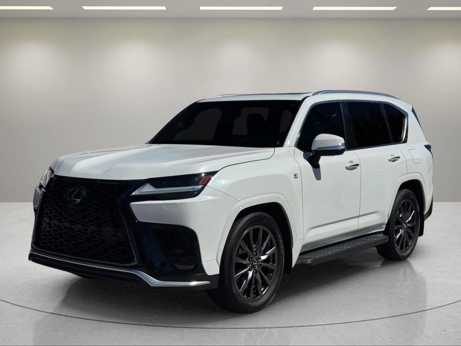 Used 2023 Ultra White Lexus LX 600 F SPORT image 1
