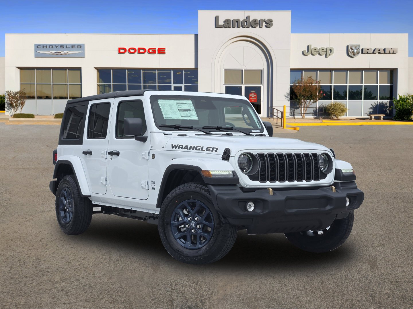 New 2026 Bright White Clear-Coat Exterior Paint Jeep 85th Anniversary image 1