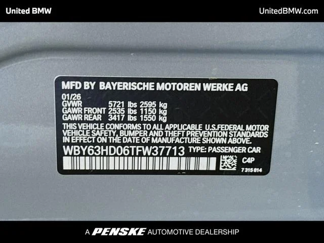 New 2026 Brooklyn Grey Metallic BMW i4 image 15