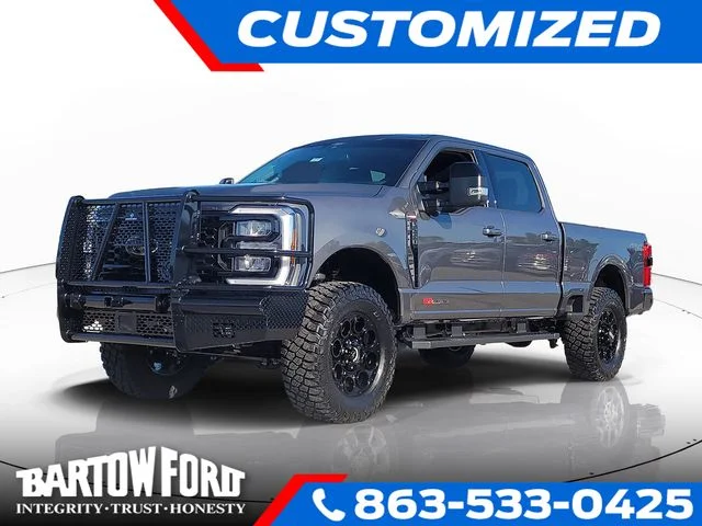 New 2026 Gray Metallic Ford Lariat image 1