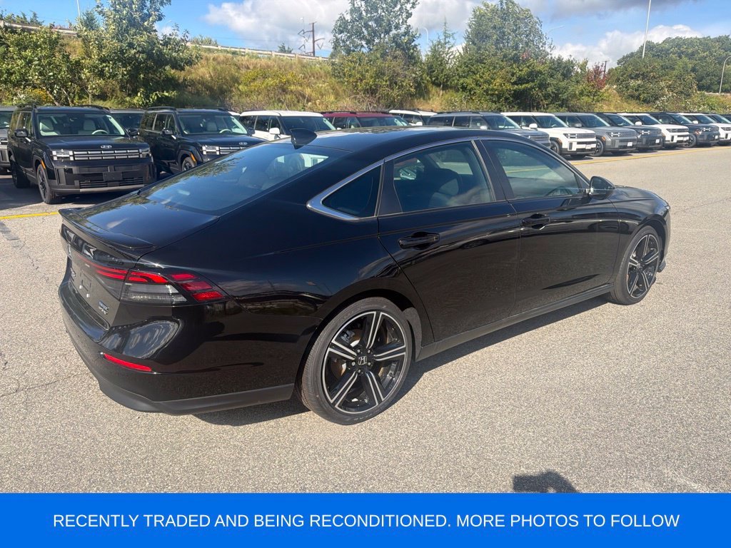 Used 2025 Crystal Black Pearl Honda Sport image 3