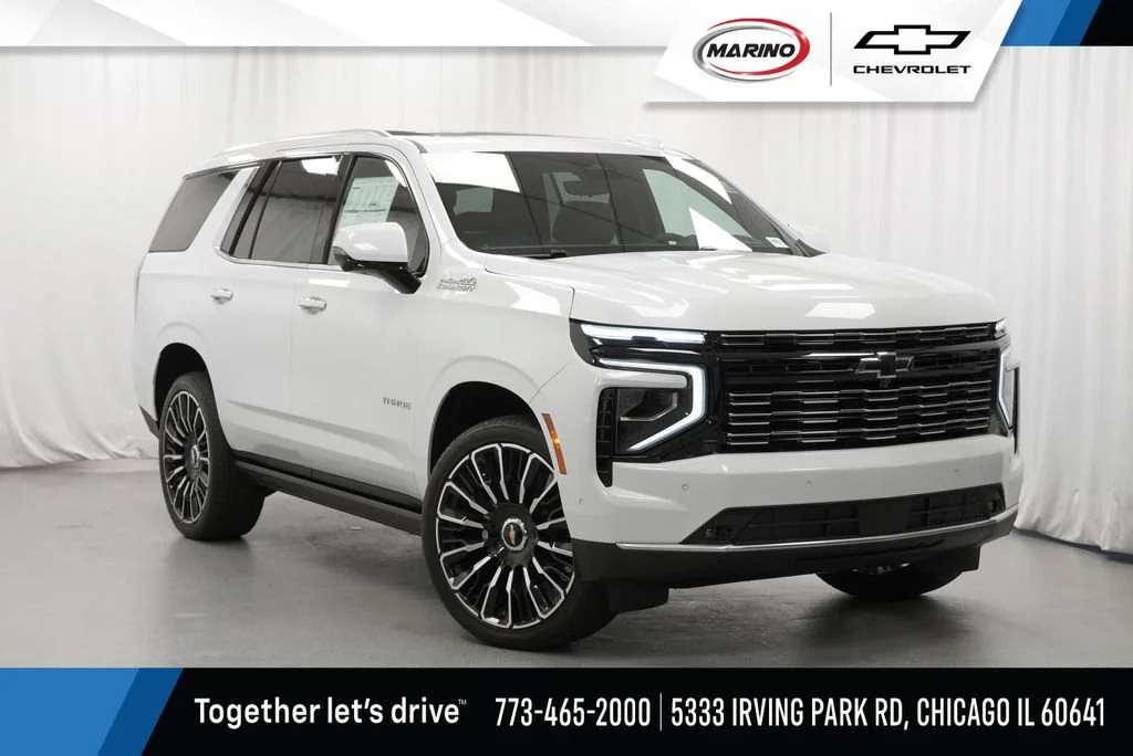 New 2026 Polar White Tricoat Chevrolet High Country image 1