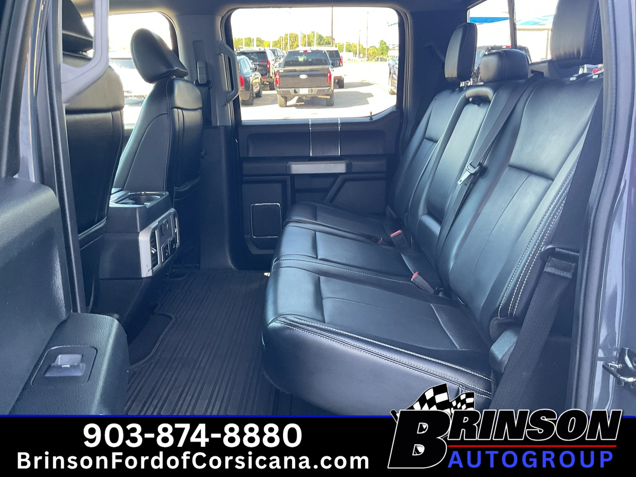 Used 2021 Lithium Gray Metallic Ford LARIAT image 16