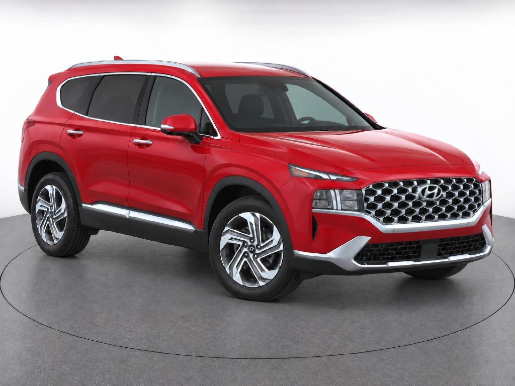 Used 2021 Red Hyundai SEL image 2