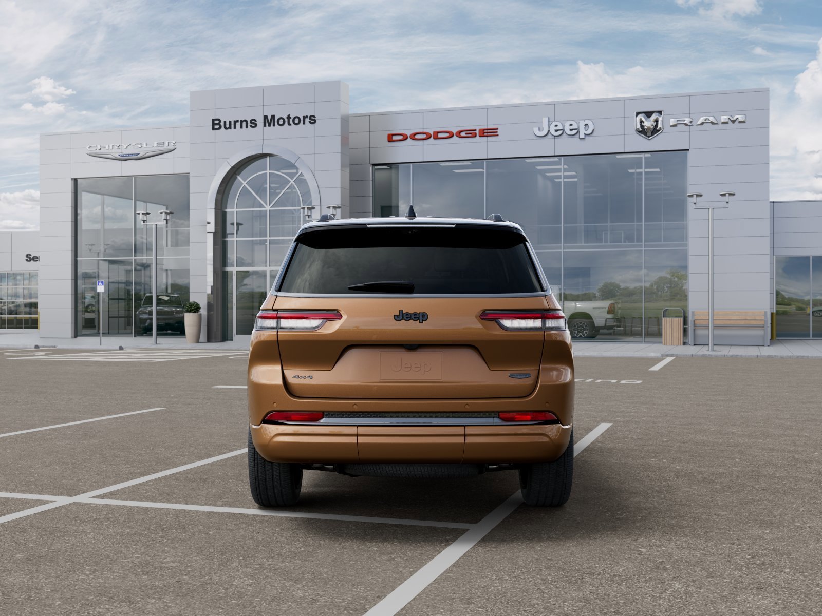 New 2026 Copper Shino Metallic Clear-Coat Exterior Paint Jeep Summit image 7
