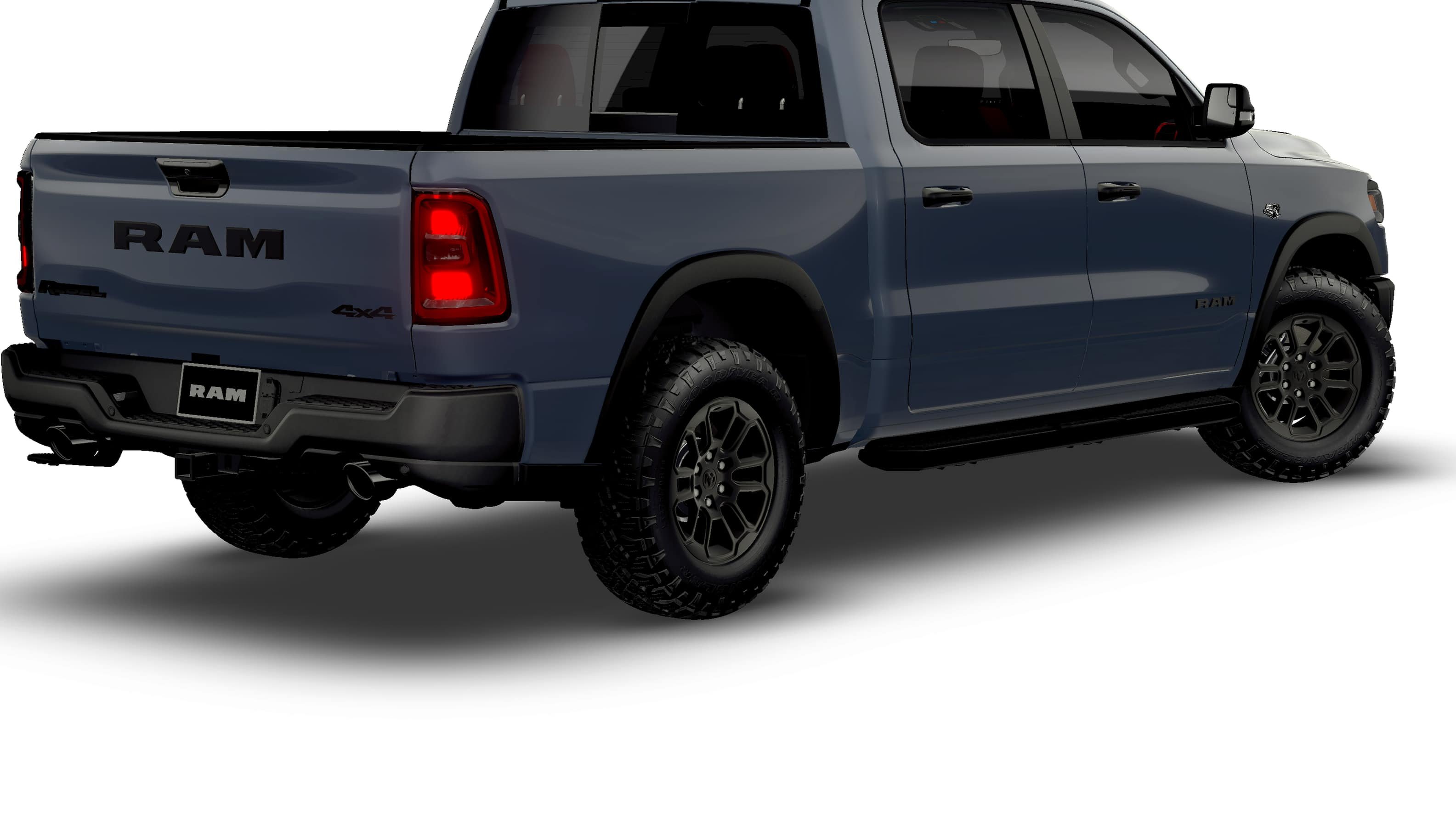 New 2026 Forged Blue Metallic Exterior Paint RAM REBEL image 2