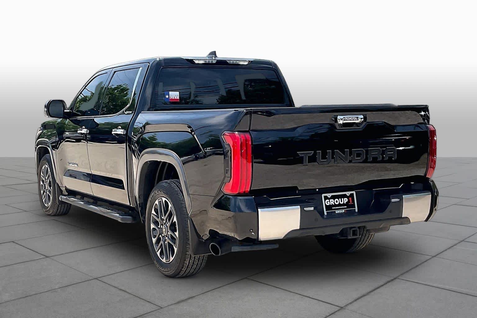 Used 2025 Midnight Black Metallic Toyota Limited image 12