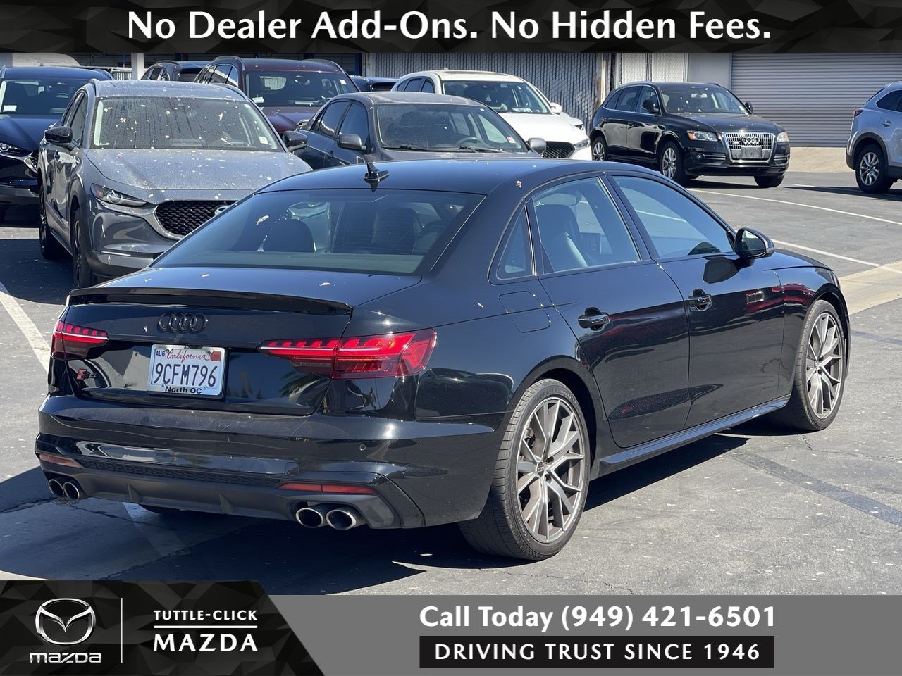 Used 2022 Blue Audi Premium Plus image 5