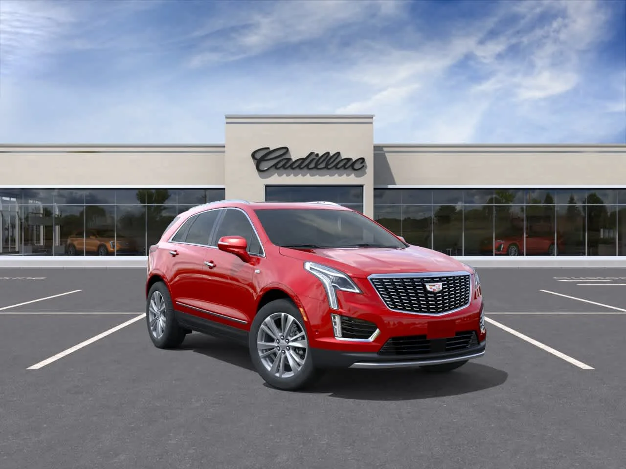 New 2026 Radiant Red Tintcoat Cadillac Premium Luxury image 1