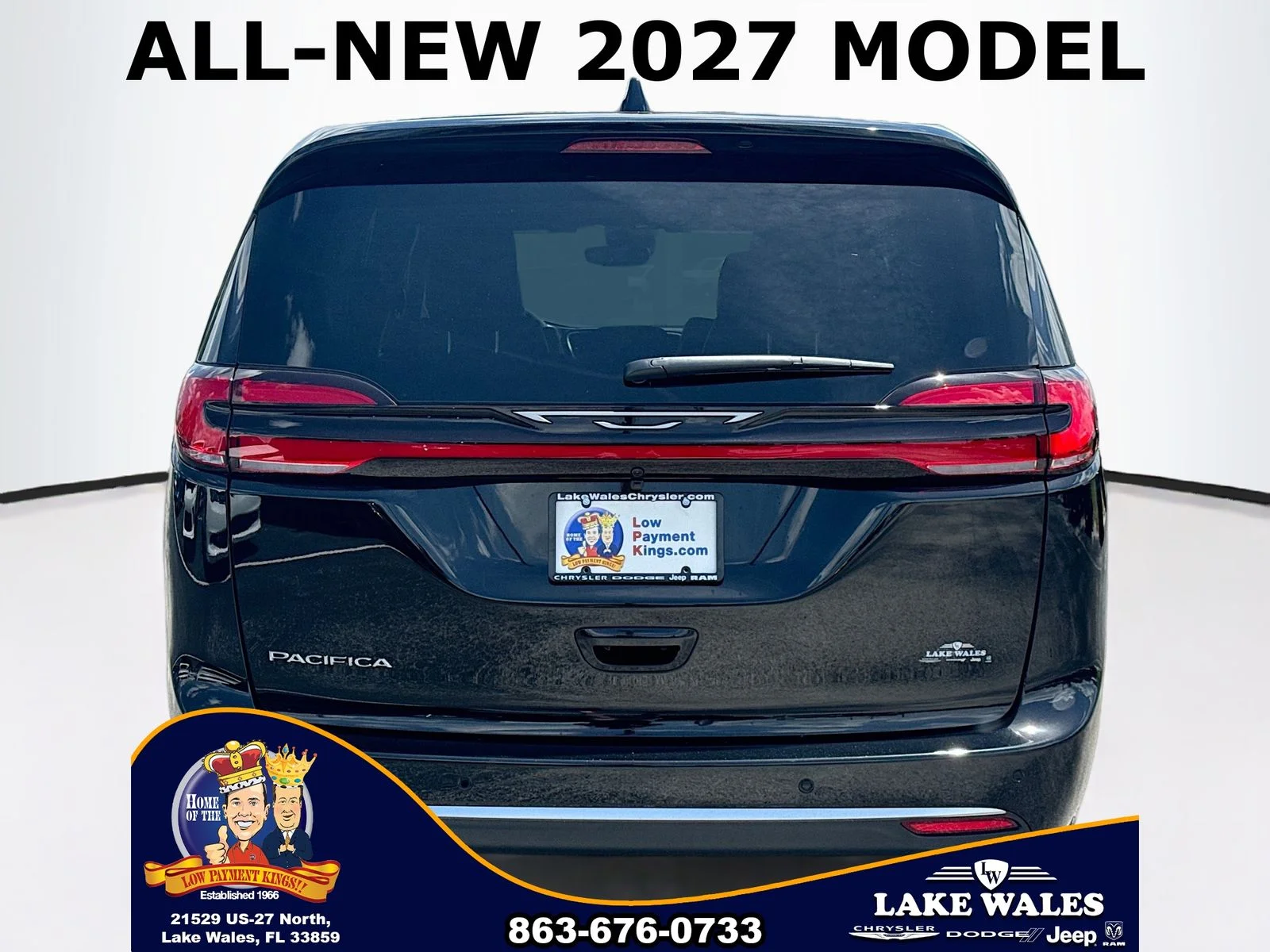 New 2027 Diamond Black Crystal Pearl-Coat Exterior Paint Chrysler  image 5