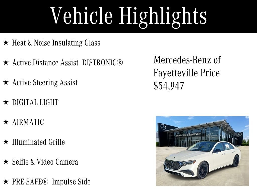 Certified Used 2024 White Mercedes-Benz E 350 image 18
