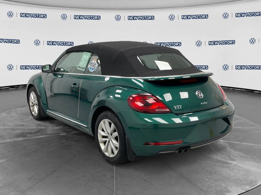 Used 2017 Bottle Green w/ Black Top Volkswagen 1.8T S image 2