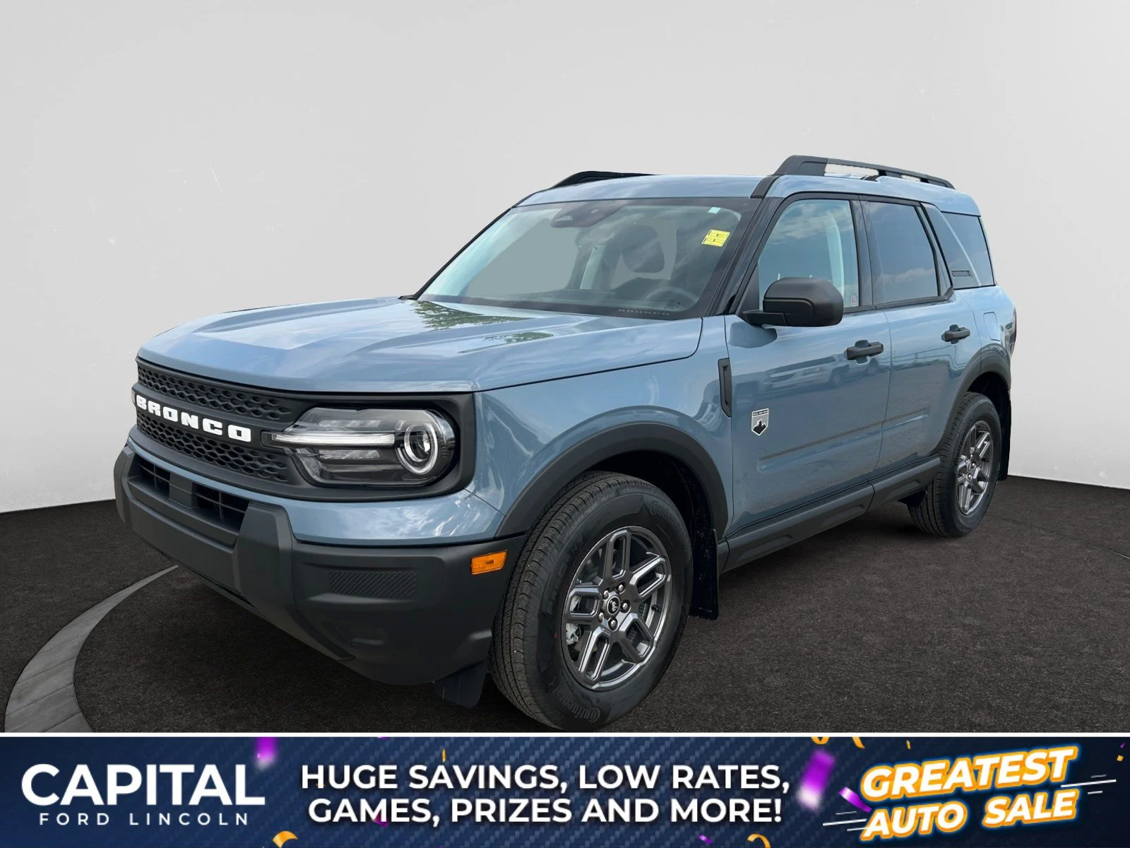 New 2026 Azure Grey Metallic Tri-Coat Ford Big Bend image 1