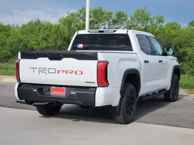 New 2026 White Toyota TRD Pro 4x4 CrewMax 5.5 ft. box 145.7 in. WB image 4