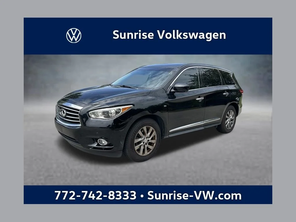 Used 2015 Black Obsidian INFINITI Base image 1