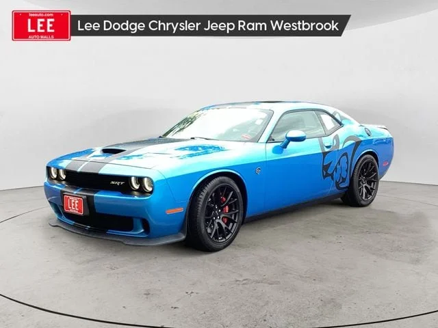 Used 2016 Blue Pearl Dodge SRT Hellcat image 1