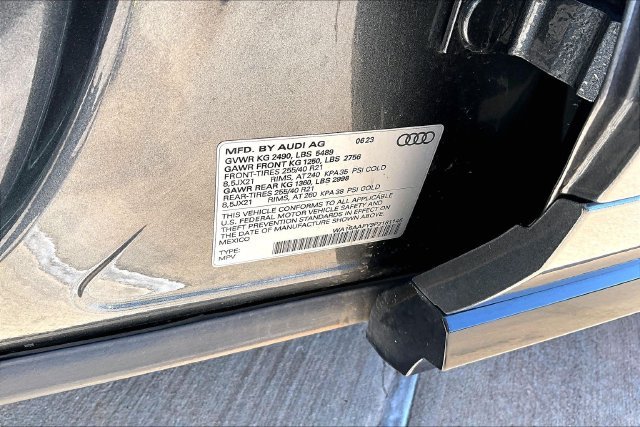 Used 2023 Gray Audi 45 S line Premium image 35