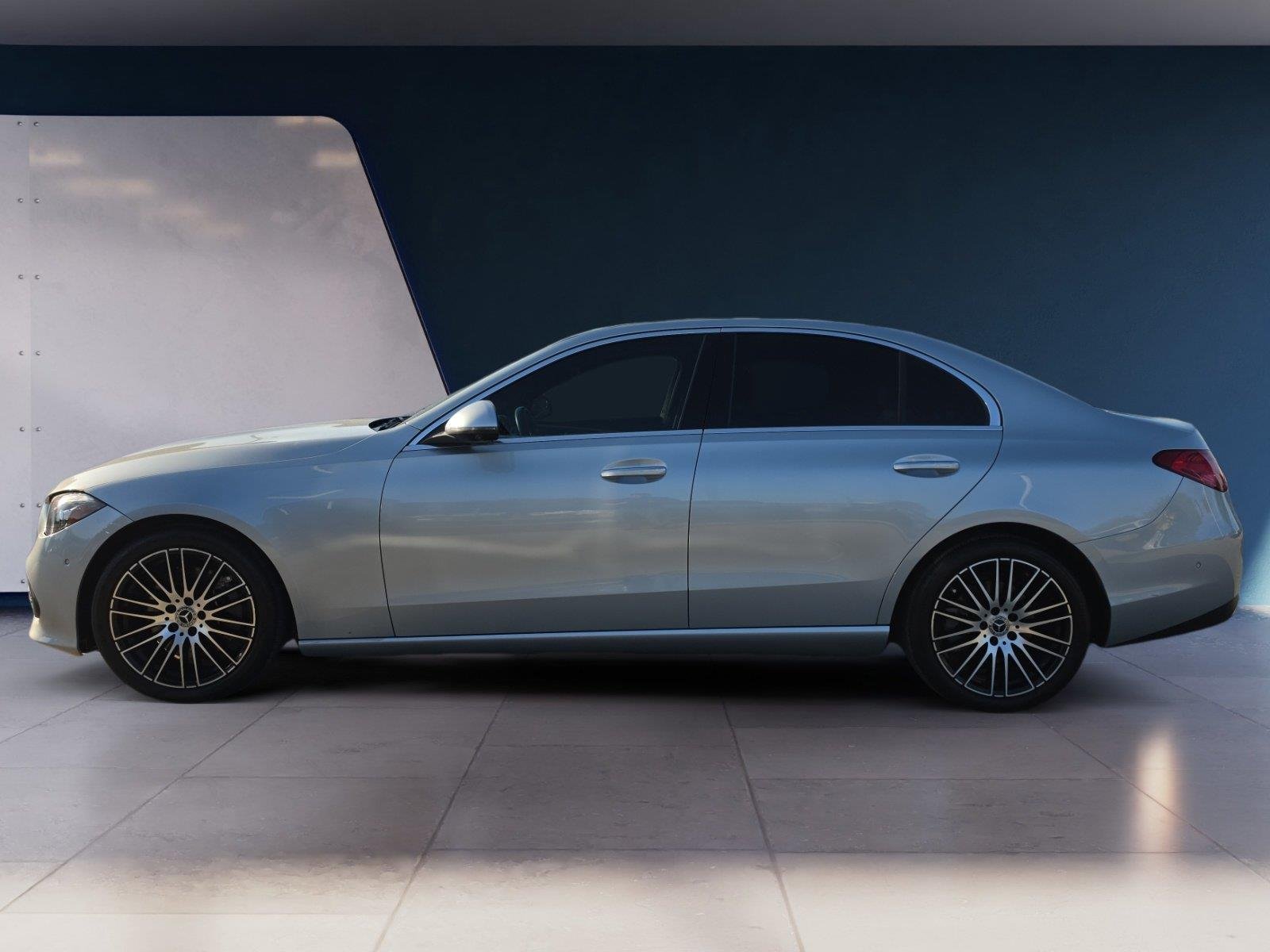 Used 2024 Cirrus Silver Metallic Mercedes-Benz C 300 image 2
