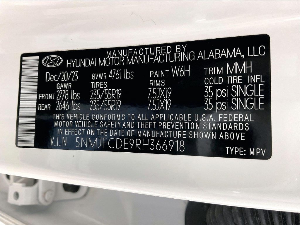 Used 2024 White Hyundai SEL image 37